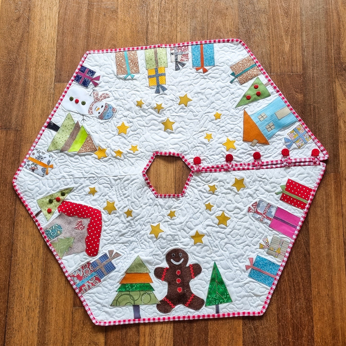 Christmas Tree Skirt PDF Pattern /Applique