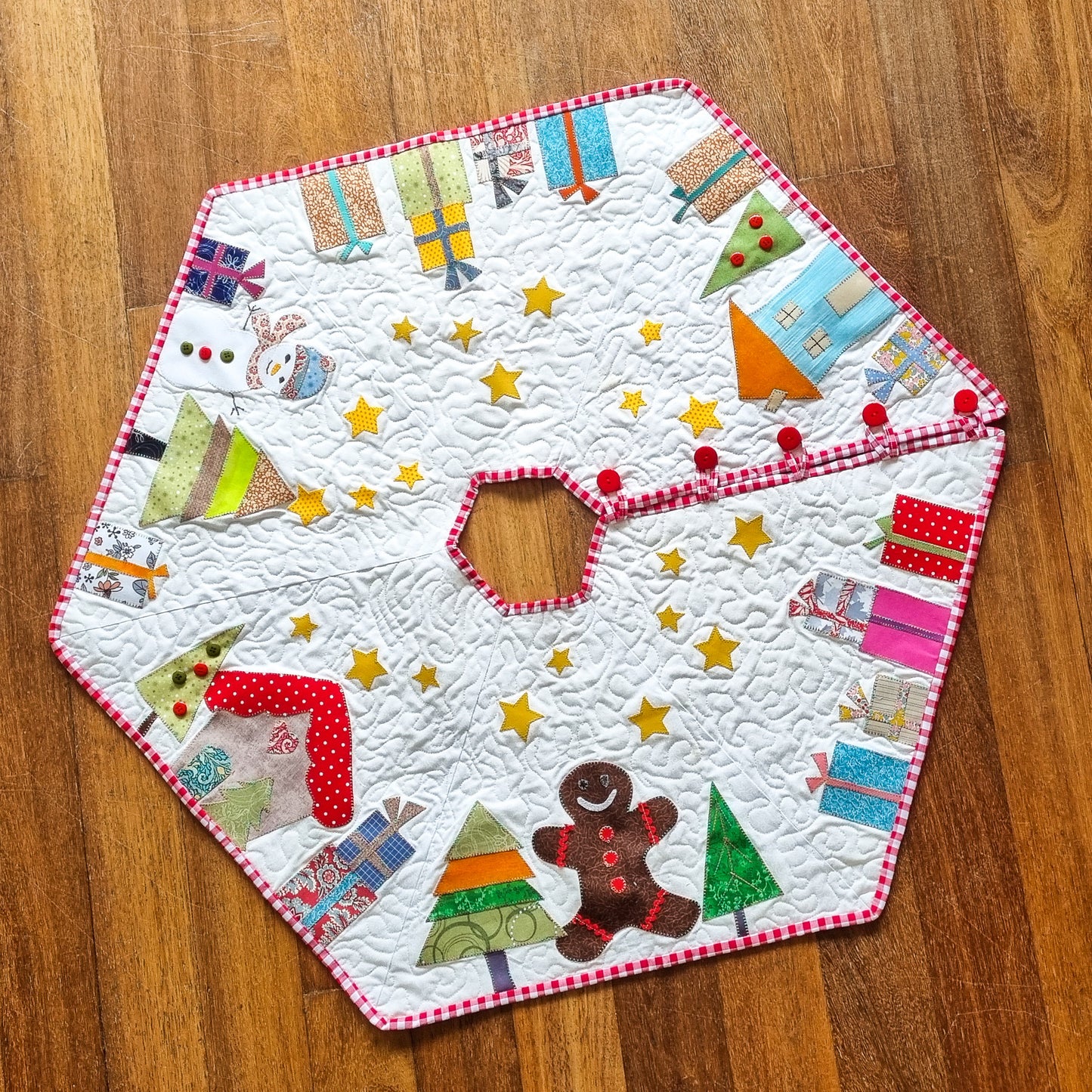 Christmas Tree Skirt PDF Pattern /Applique