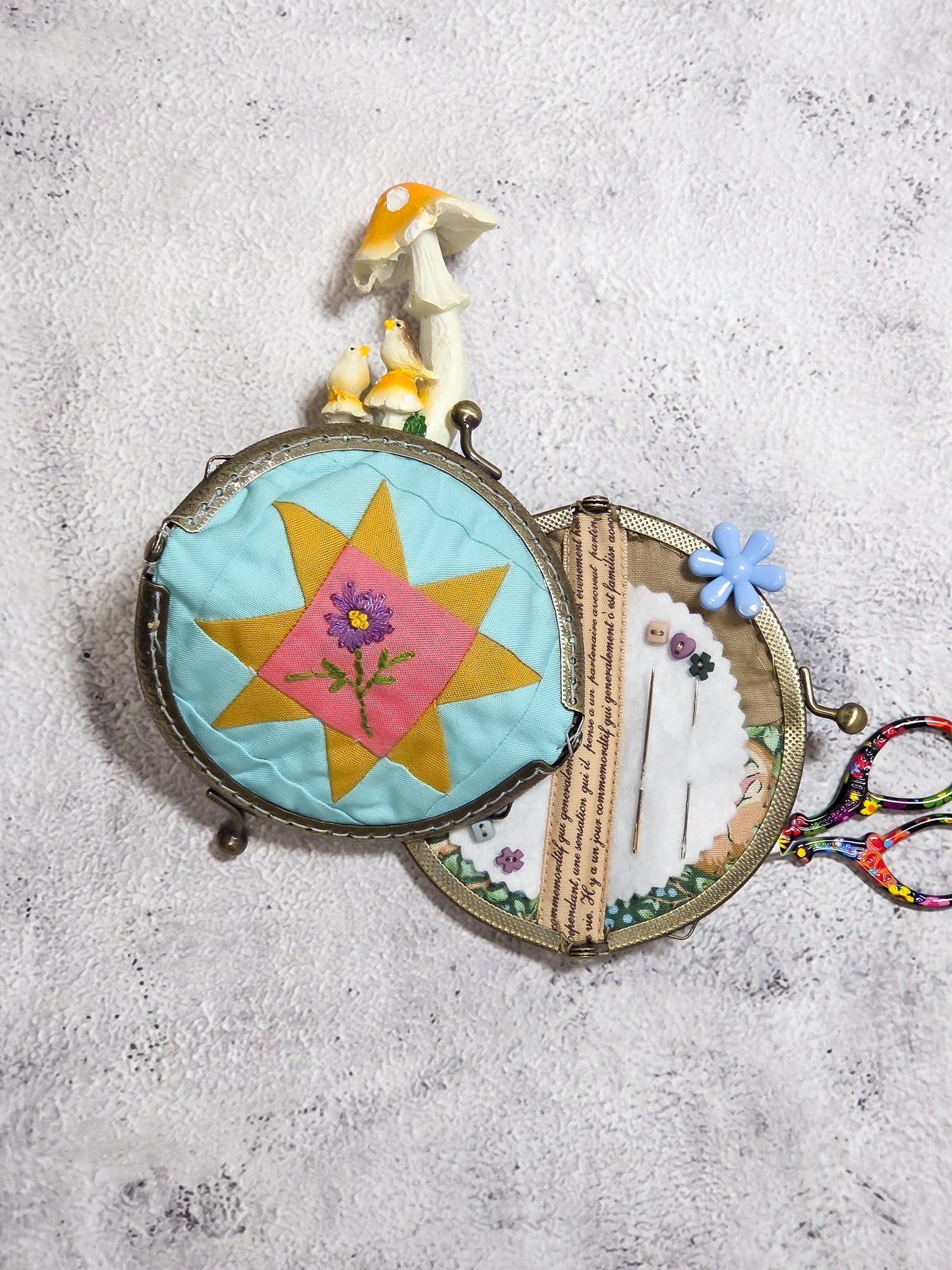 Needle Pouch PDF Sewing Pattern and Paper Piecing Pattern