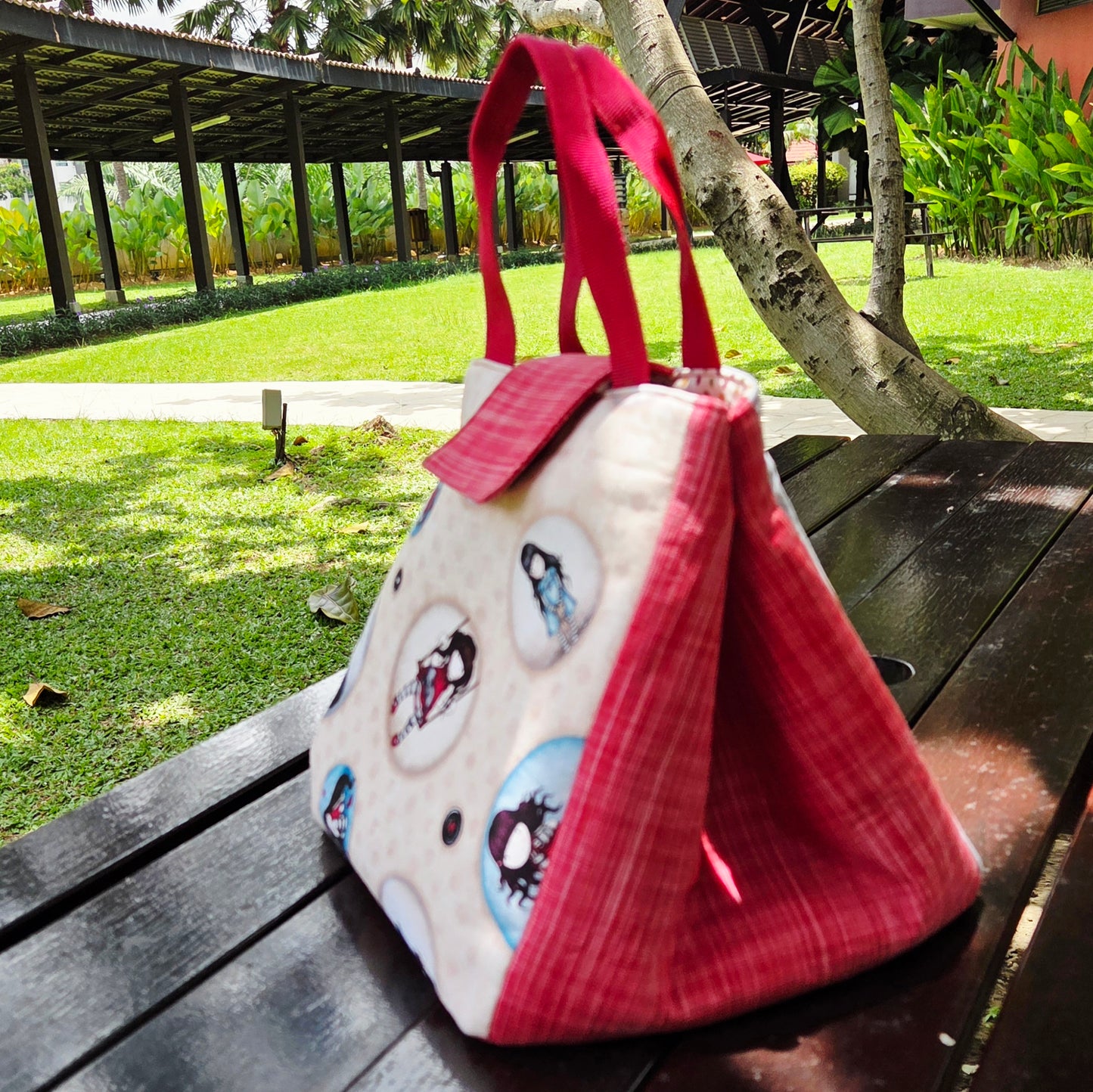 Lunch Bag & Handbag Sewing Pattern/ 2 Sizes