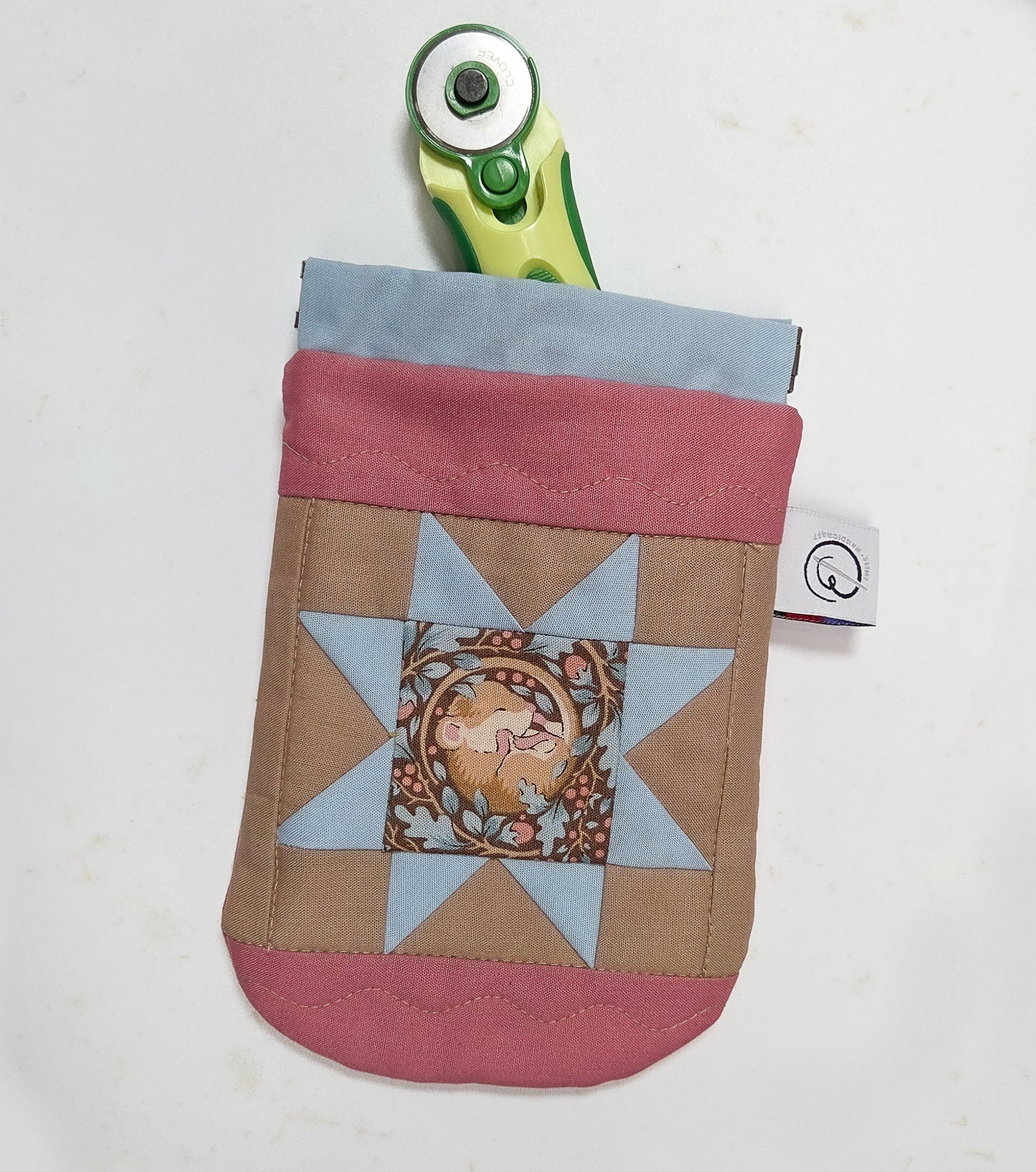Glasses/Pencilcase Pouch PDF Sewing Pattern and Paper Piecing Pattern