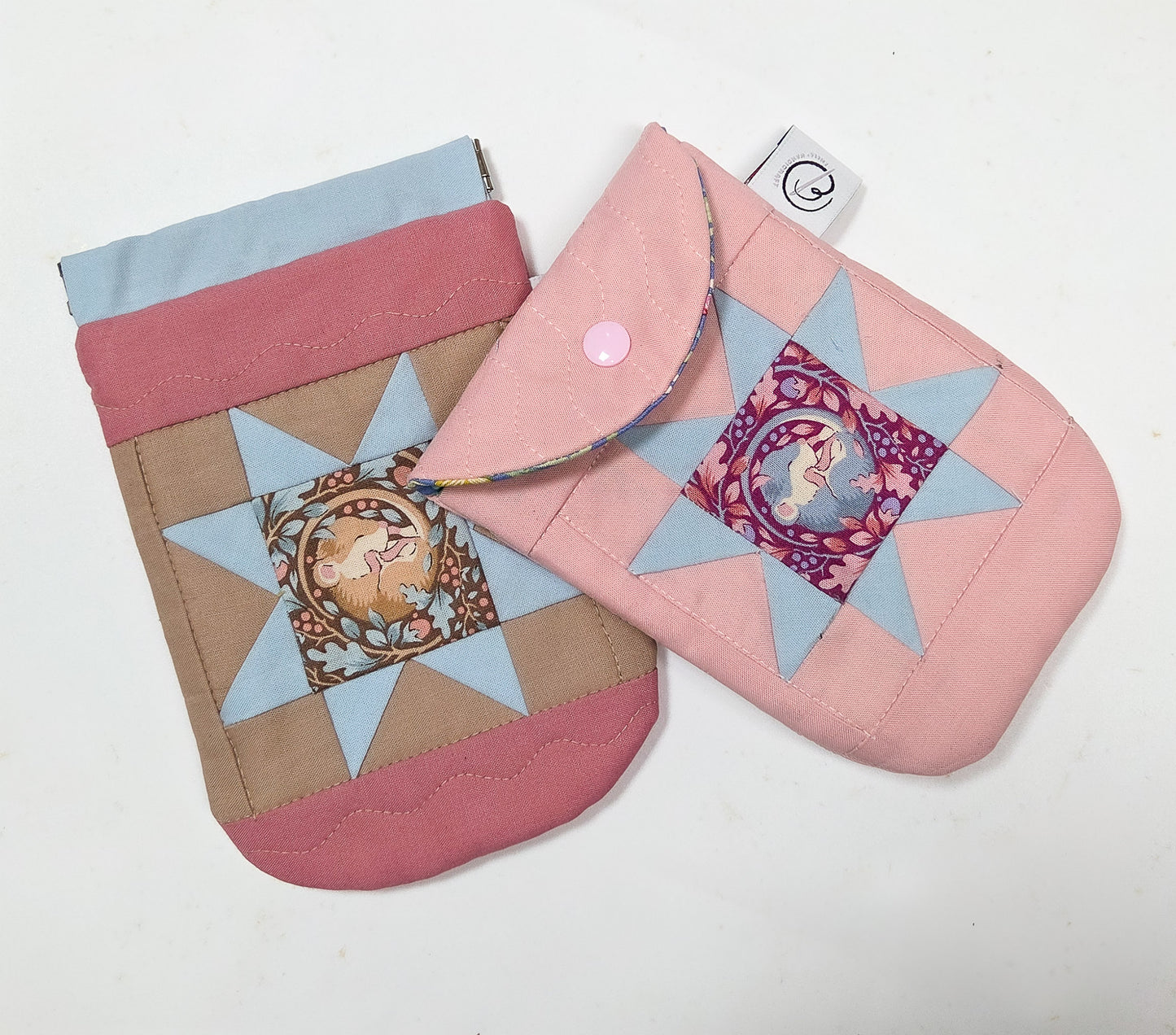Glasses/Pencilcase Pouch PDF Sewing Pattern and Paper Piecing Pattern