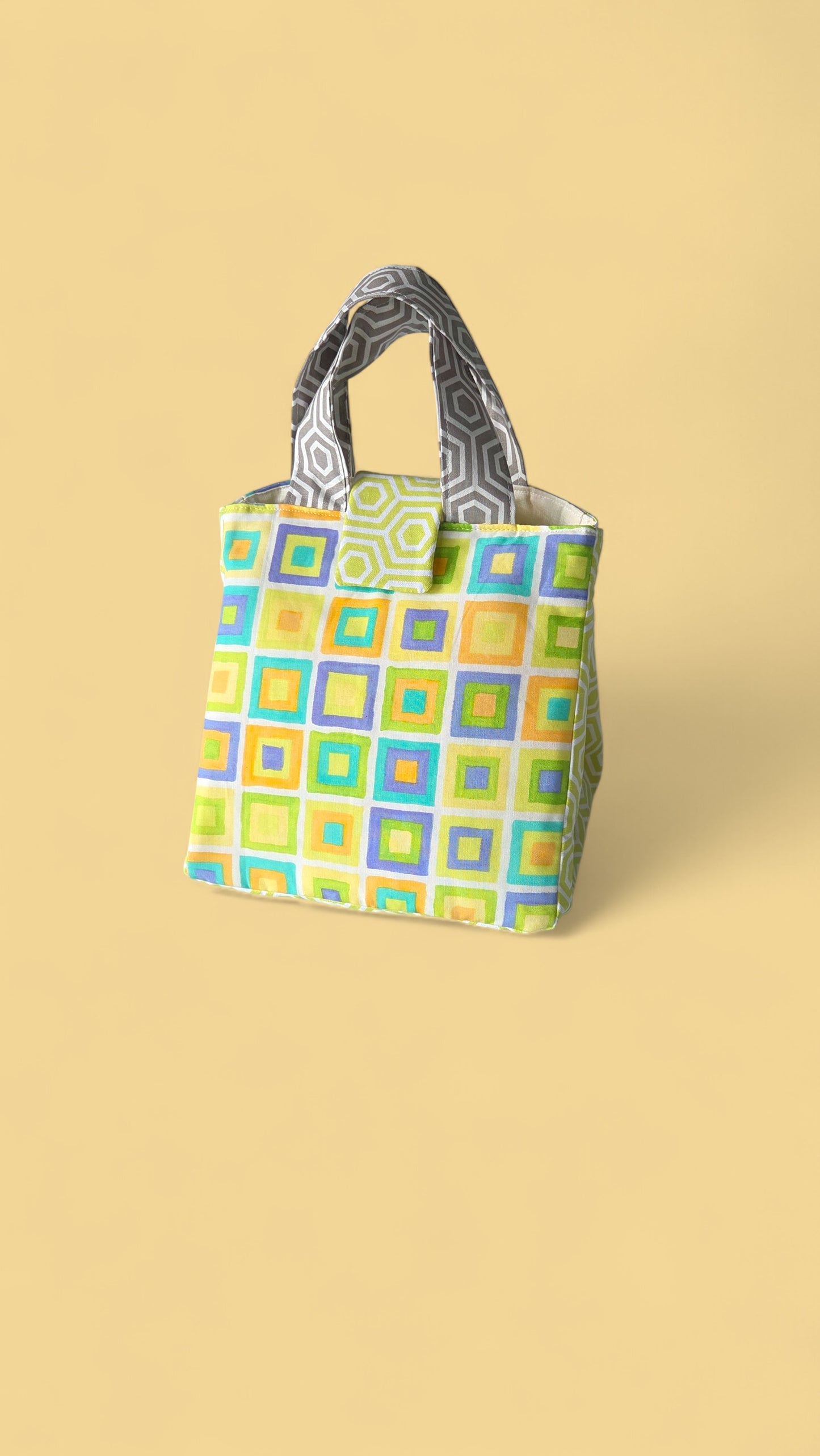 Lunch Bag & Handbag Sewing Pattern/ 2 Sizes