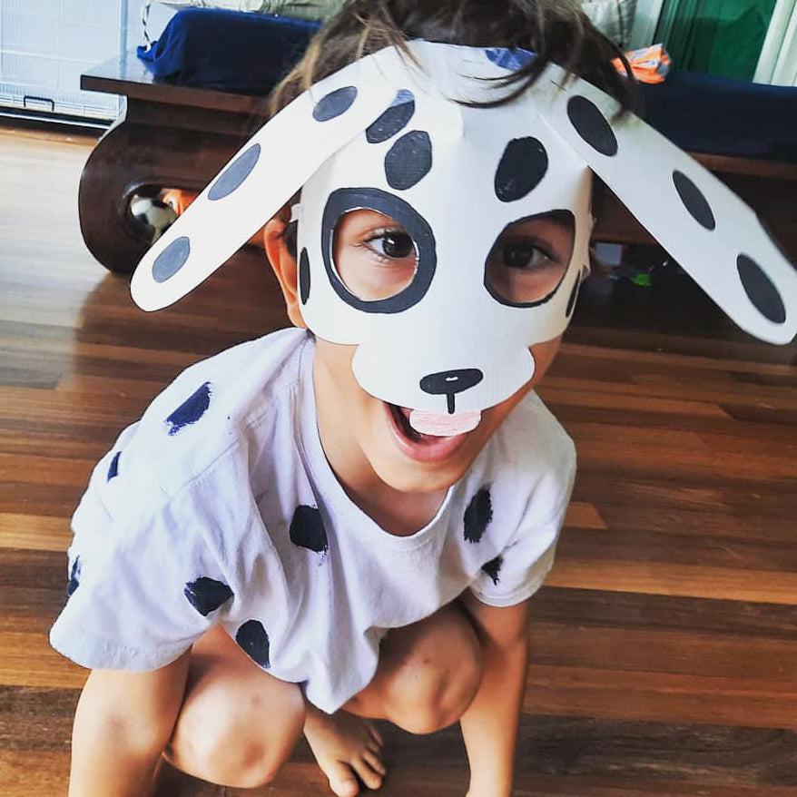 Dog Costume/DIY Puppy Costume and Mask