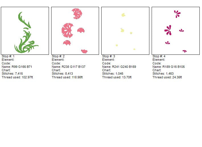 Carnation Flower  Machine Embroidery Design