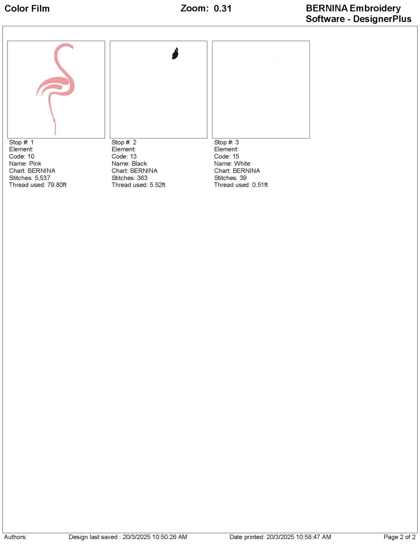 Flamingo Silhouette Machine Embroidery Designs – 5 Sizes