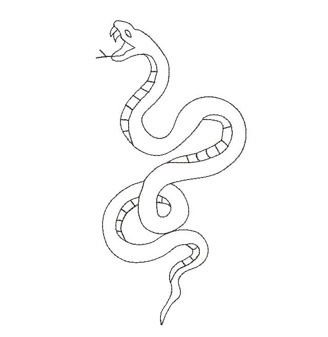 Snake Quilt Block Embroidery Design/ Chinese zodiac