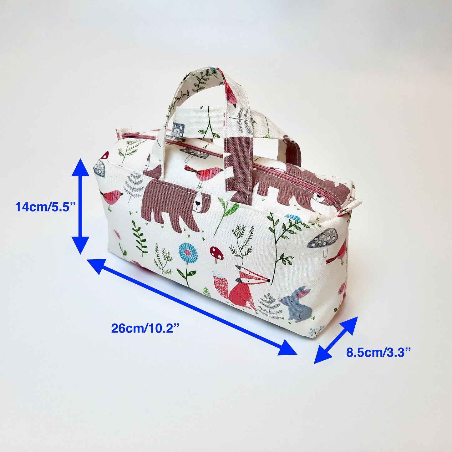 Makeup Bag Pattern/ 3 Sizes