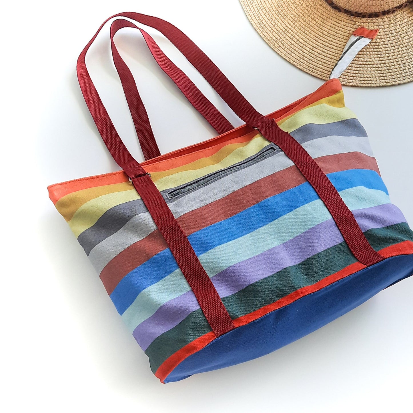 Summer Beach Bucket Bag Pattern