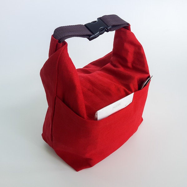 Lunchbox Bag Pattern/ 2 different sizes with pocket