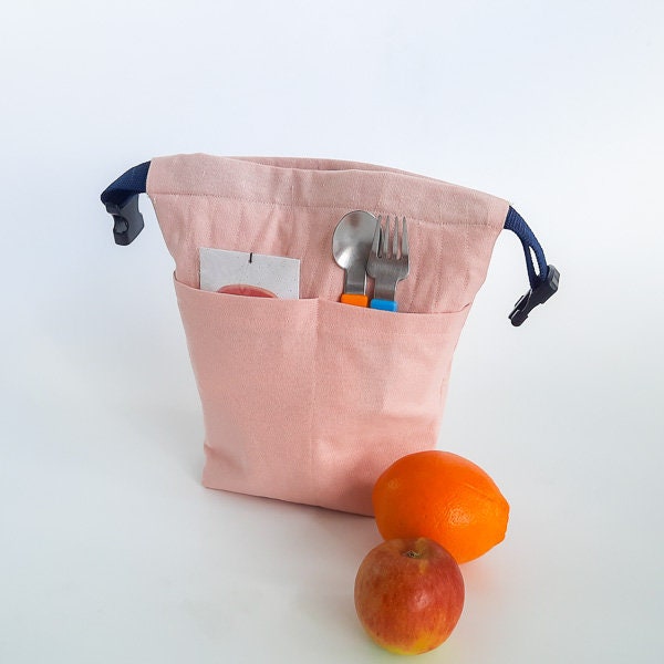 Lunchbox Bag Pattern/ 2 different sizes with pocket