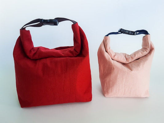 Lunchbox Bag Pattern/ 2 different sizes with pocket