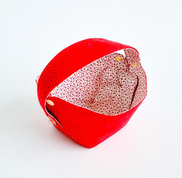 Convertible Fabric Basket Pattern/ 3 different sizes