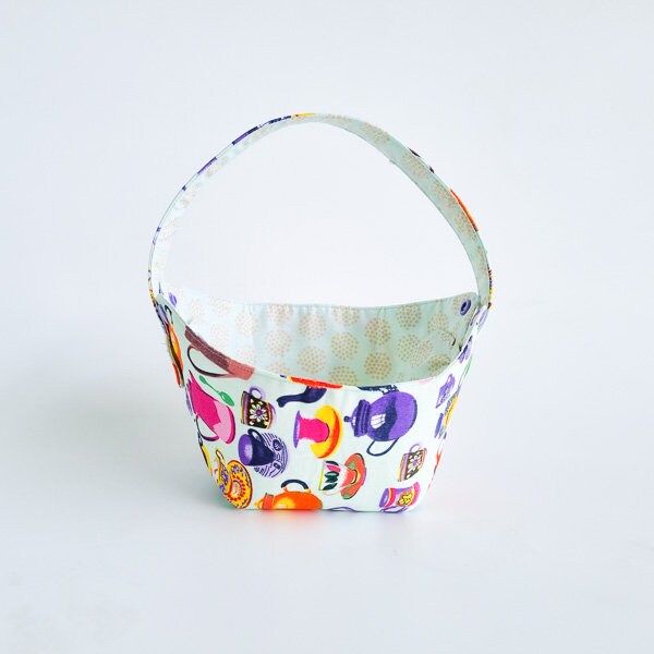 Convertible Fabric Basket Pattern/ 3 different sizes