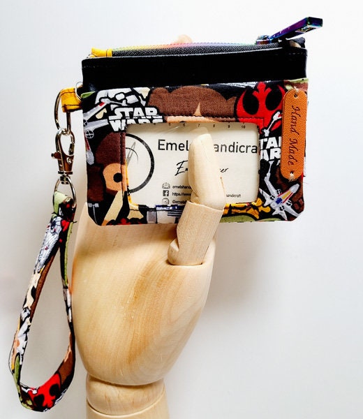 Card Wallet with ID Pocket/ Coin purse