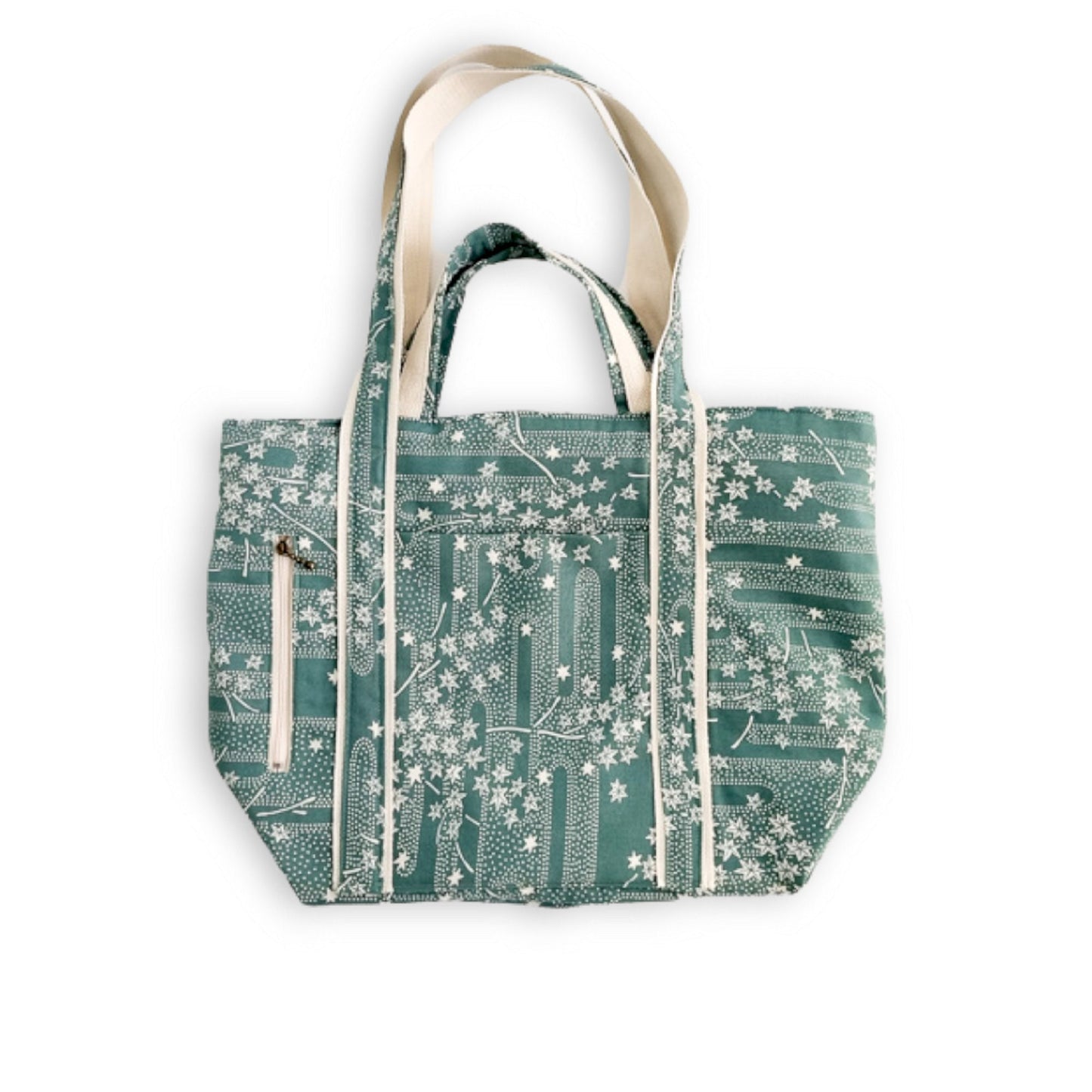 Multi pocket shopping bag/ Tote bag pattern with 2 pockets