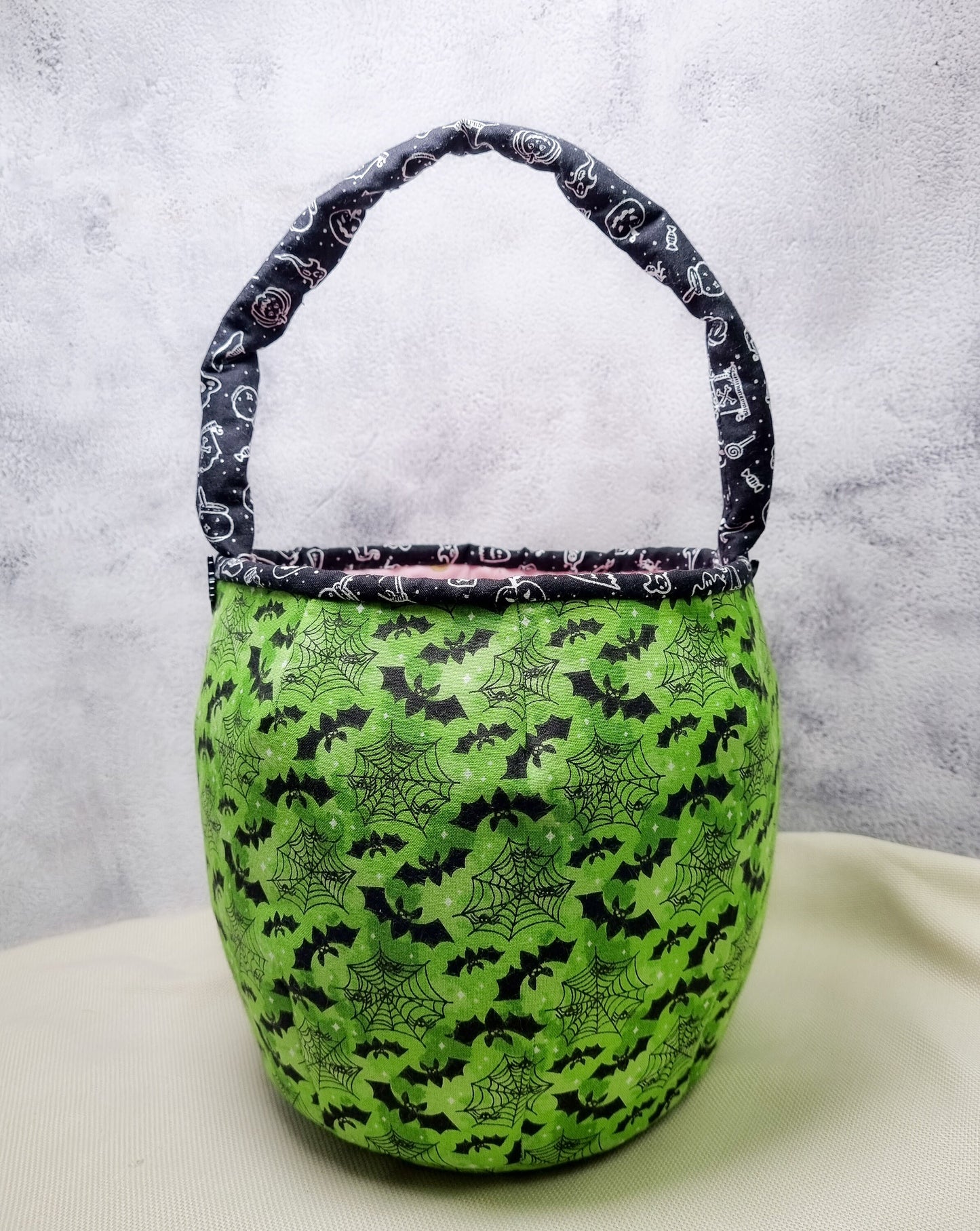 Fabric basket/ Halloween Basket /PDF patterns, instruction and Video tutorial