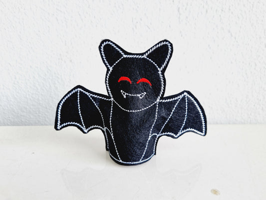 Halloween Bat Led Candle Embroidery in the hoop