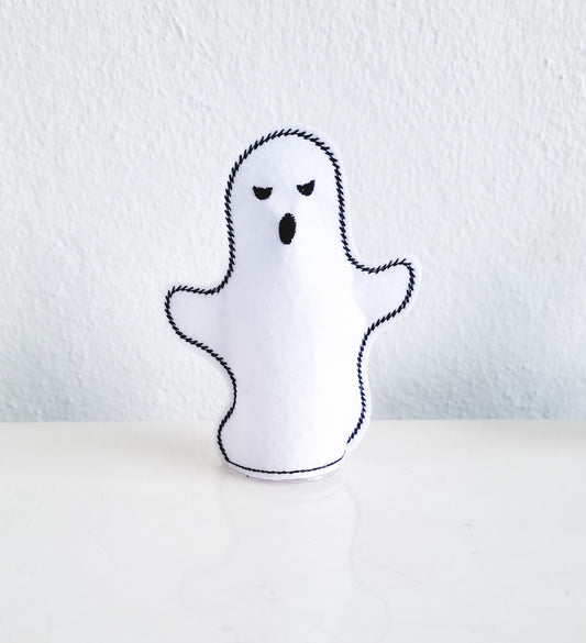 Halloween Ghost Led Candle Embroidery in the hoop