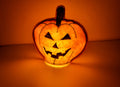 Halloween Pumpkin Led Candle Embroidery in the hoop