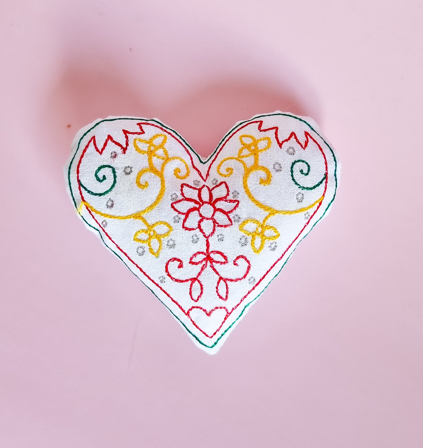 4 Hearts in the Hoop Embroidery design
