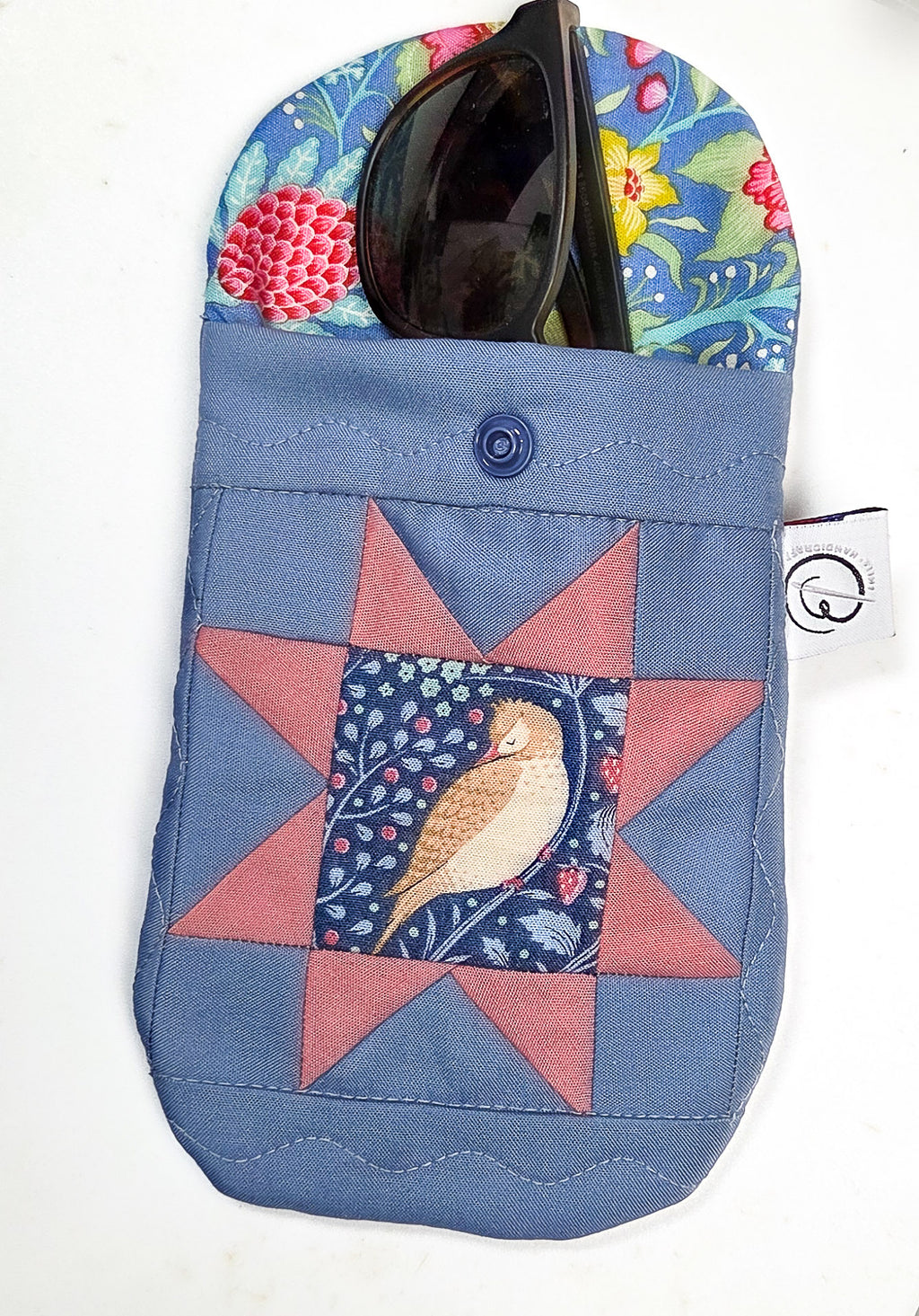 Glasses/Pencilcase Pouch PDF Sewing Pattern and Paper Piecing Pattern