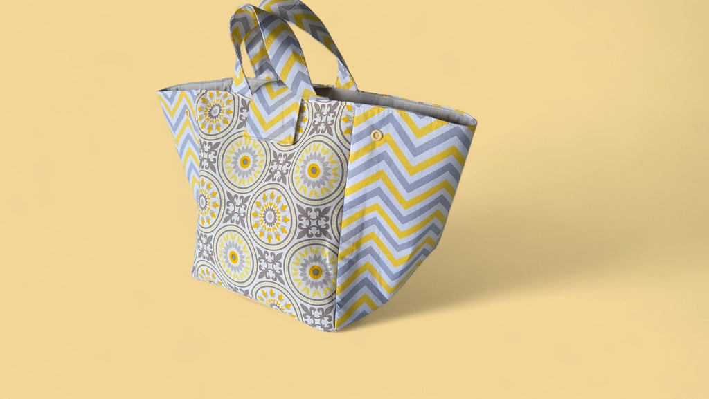 Lunch Bag & Handbag Sewing Pattern/ 2 Sizes
