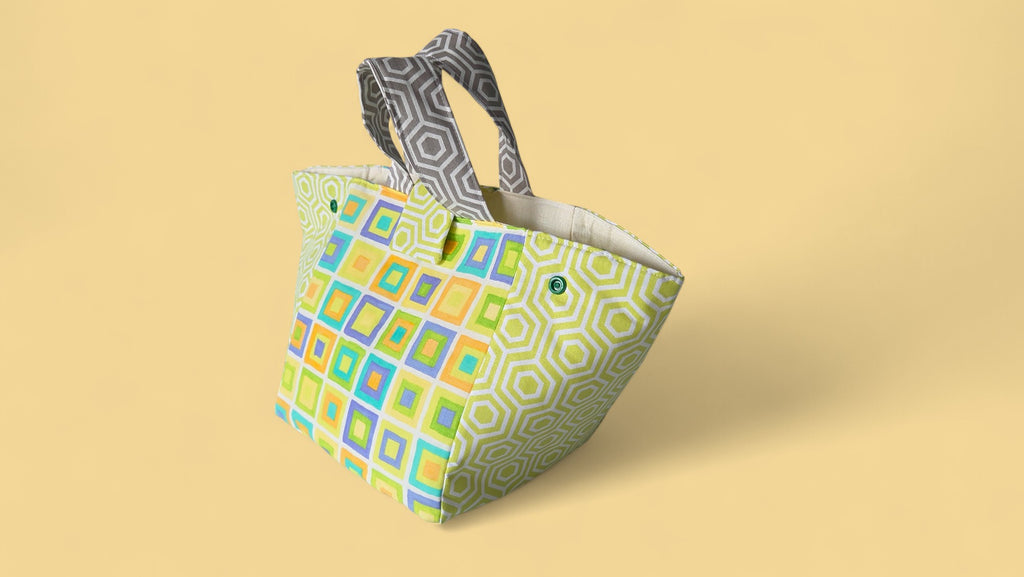 Lunch Bag & Handbag Sewing Pattern/ 2 Sizes