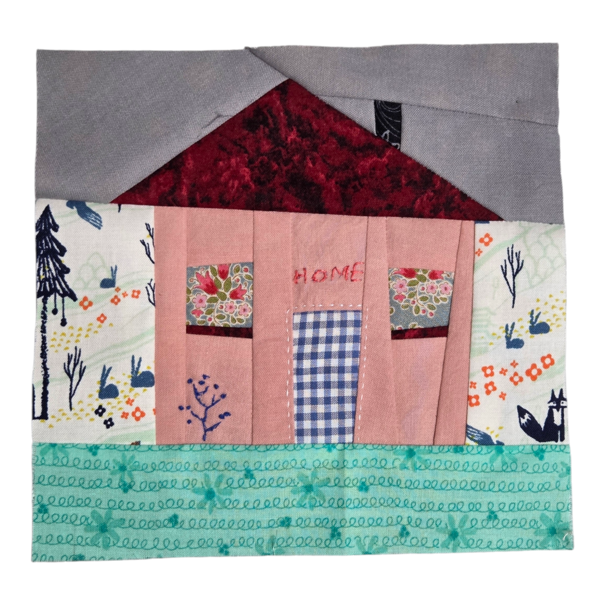 My Home (FPP) Paper Piecing PDF Sewing Pattern