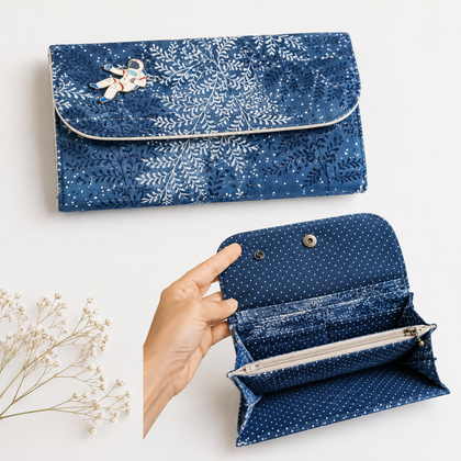Accordion Long Wallet sewing pattern – Emel's Handicraft