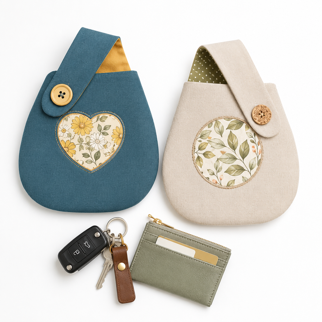 Belt Bag pattern  2 sizes/FREE Mini Pouch pattern