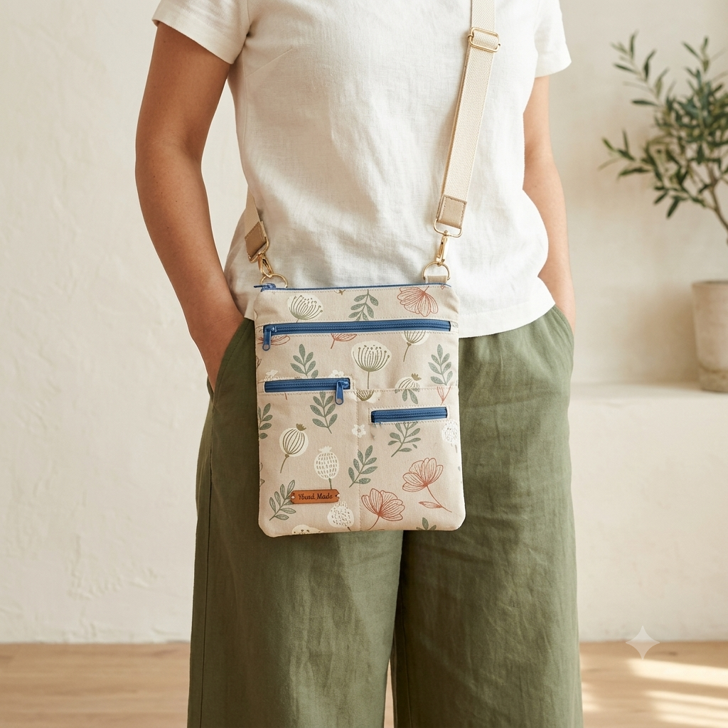 Crossbody Bag Pattern/ 2 different size