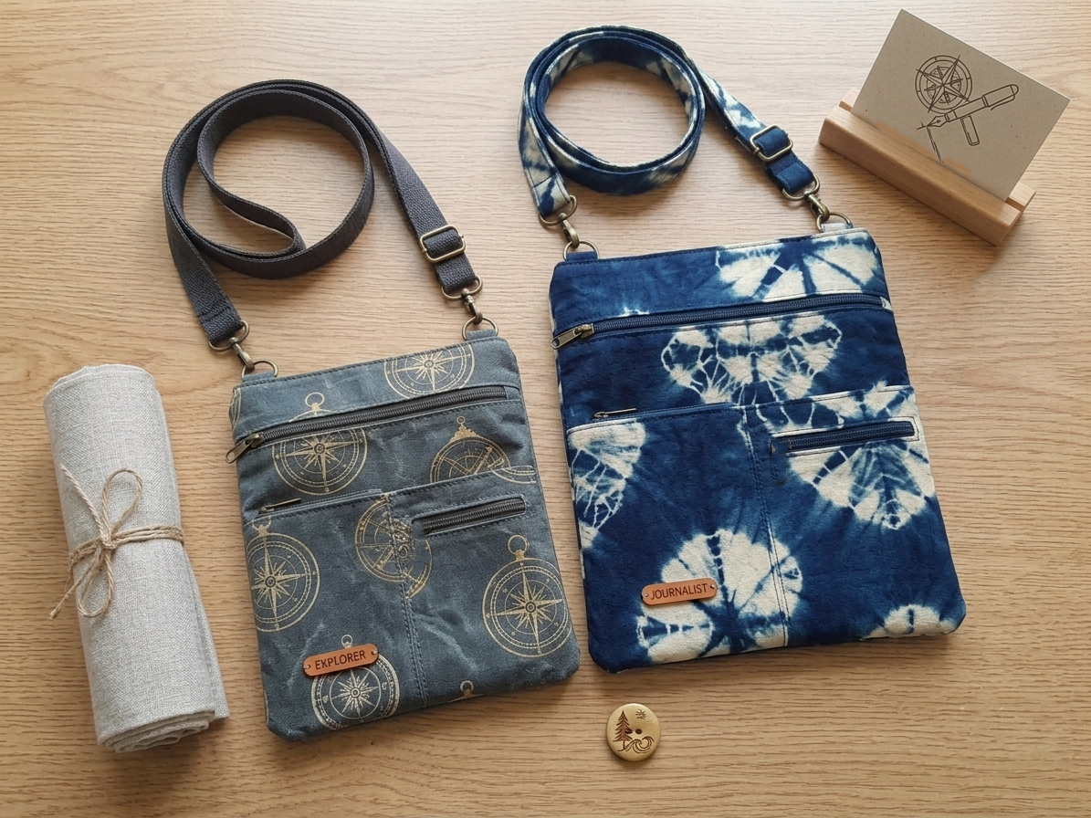 Crossbody Bag Pattern/ 2 different size