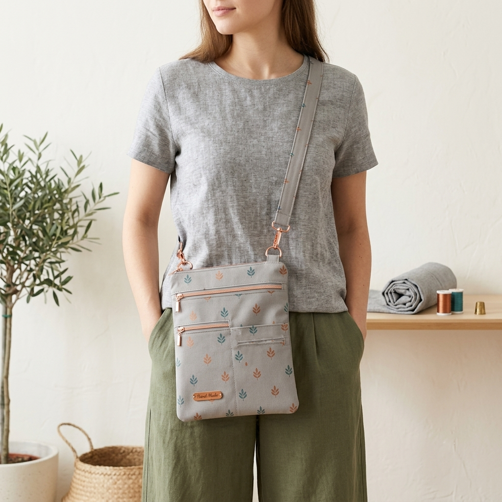 Crossbody Bag Pattern/ 2 different size