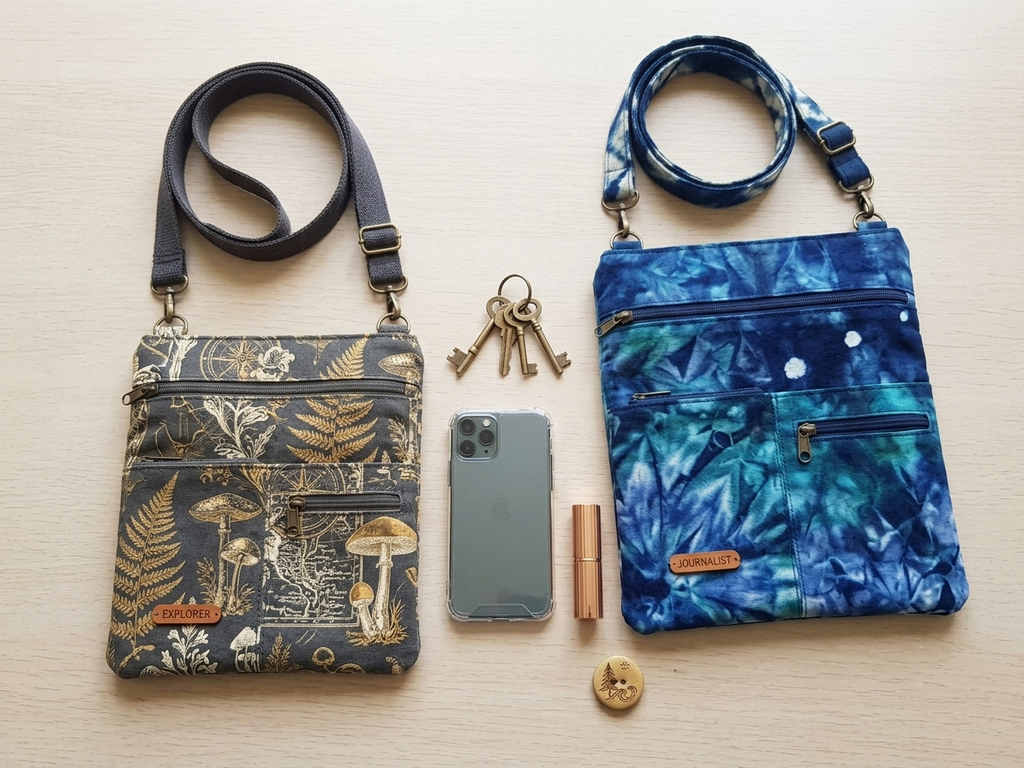 Crossbody Bag Pattern/ 2 different size