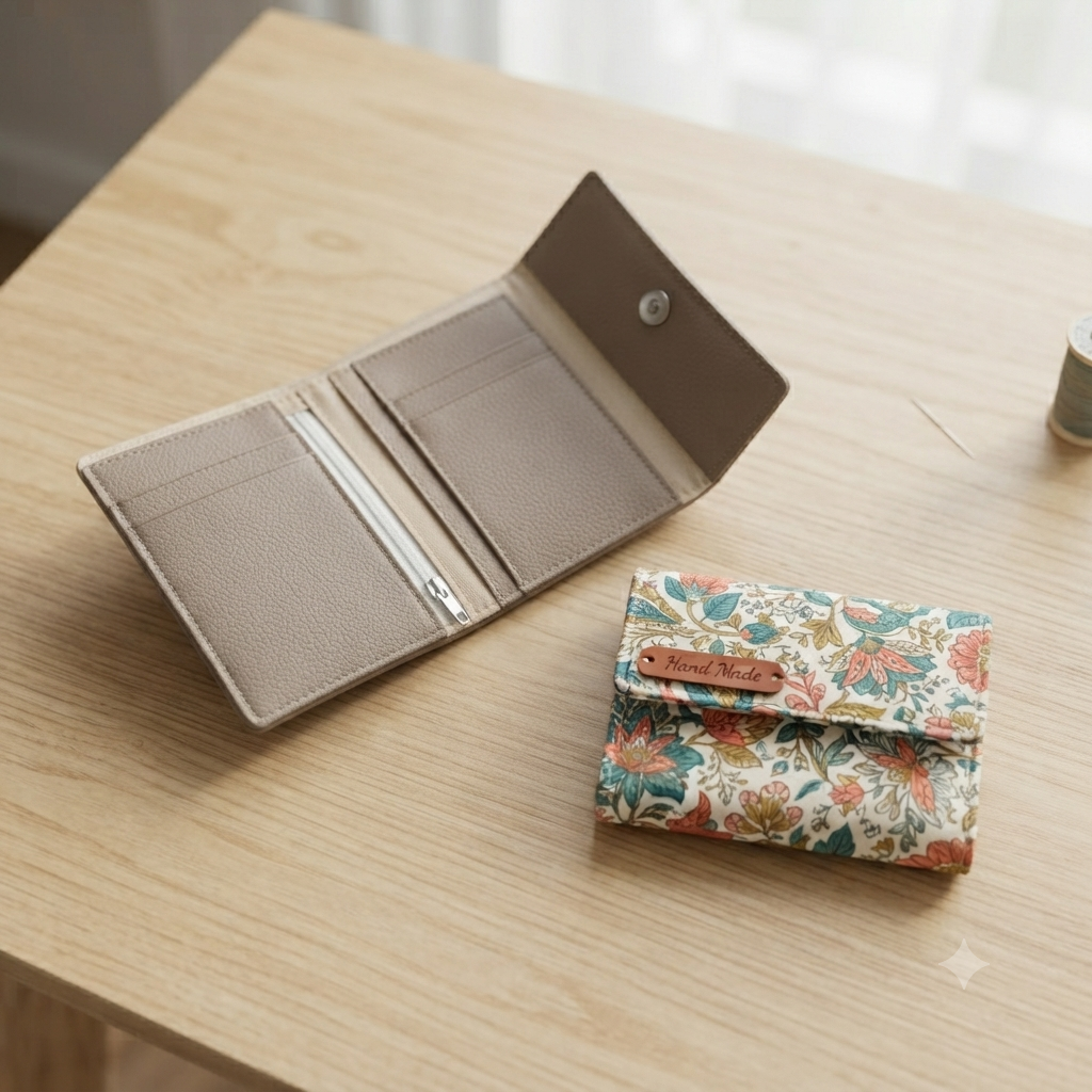 Bifold Wallet Sewing Pattern