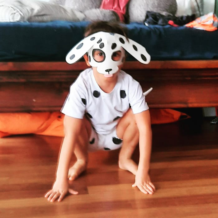 Dog Costume/DIY Puppy Costume and Mask