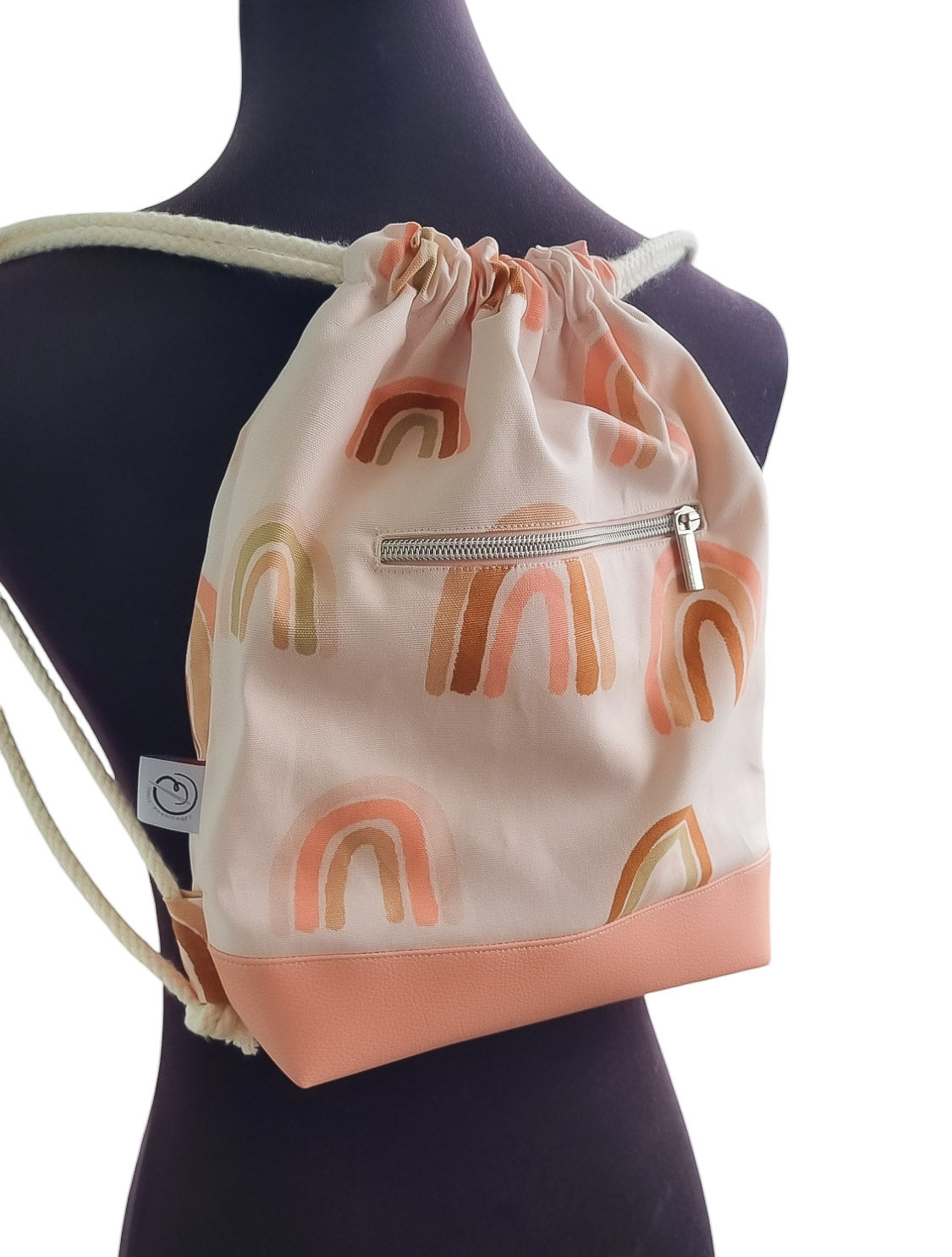 Drawstring Backpack Kids / Adult, 2 different sizes.