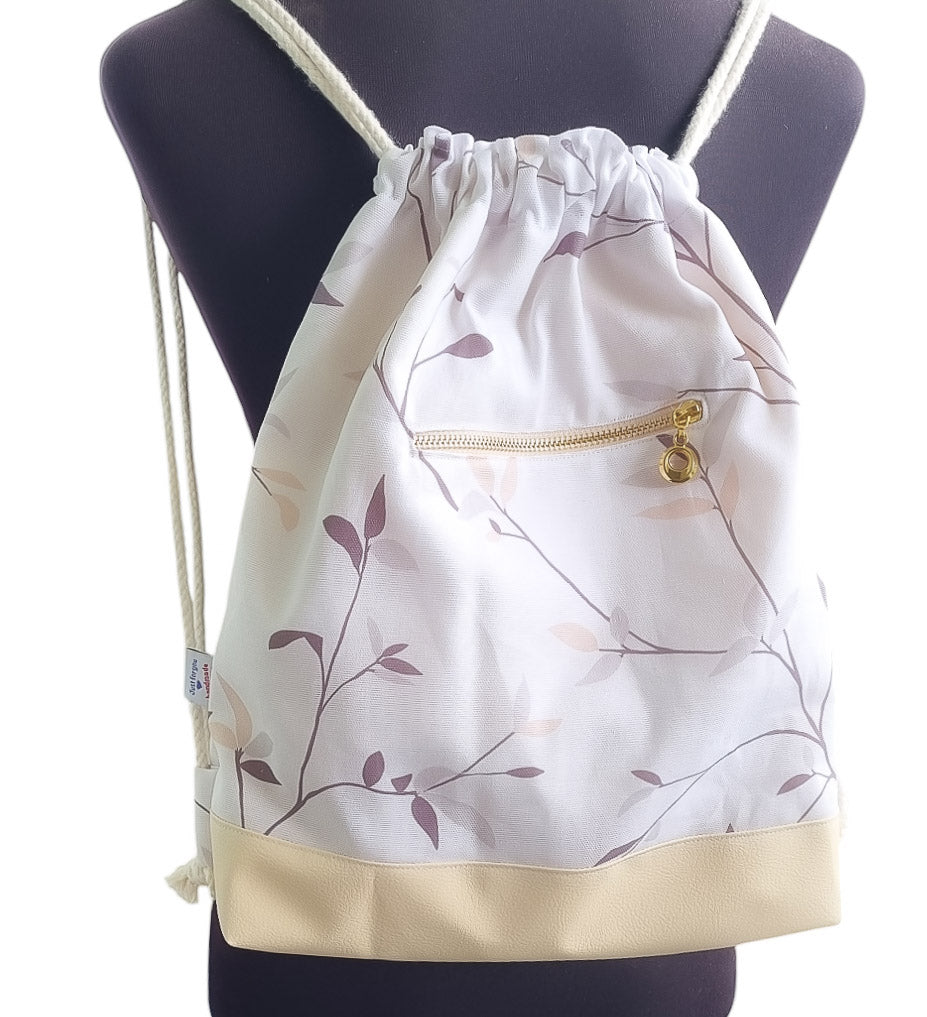 Drawstring Backpack Kids / Adult, 2 different sizes.