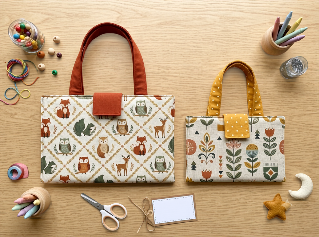 Crayon Bag Pattern / 2 sizes