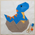 Baby Trex FPP Quilt Block Pattern – PDF Download | 4 Sizes Included