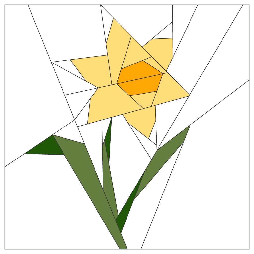 12 Flower Foundation Paper Piecing Pattern Bundle | PDF Quilt Patterns