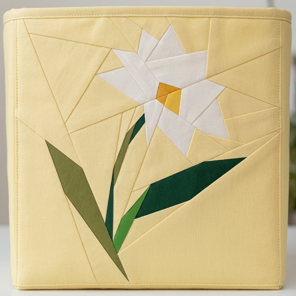 Daisy FPP Quilt Block Pattern / 4 Sizes Included – PDF Download