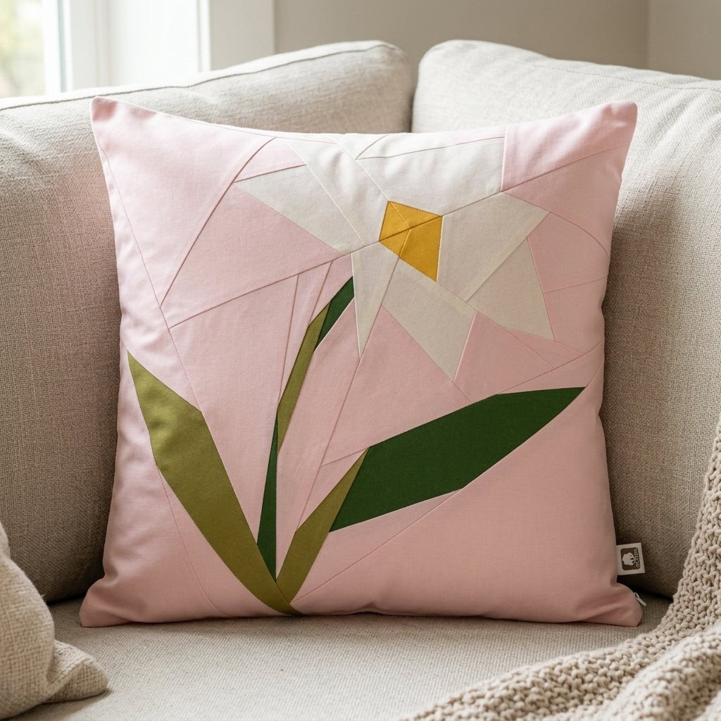 Daisy FPP Quilt Block Pattern / 4 Sizes Included – PDF Download