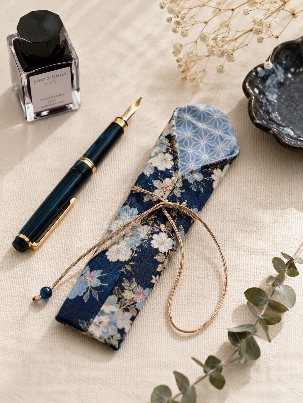Pen Kimono Sewing Pattern PDF/ Japanese Fabric Pen Pouch /Pen Holder Case