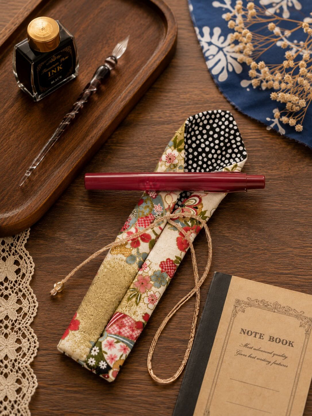 Pen Kimono Sewing Pattern PDF/ Japanese Fabric Pen Pouch /Pen Holder Case
