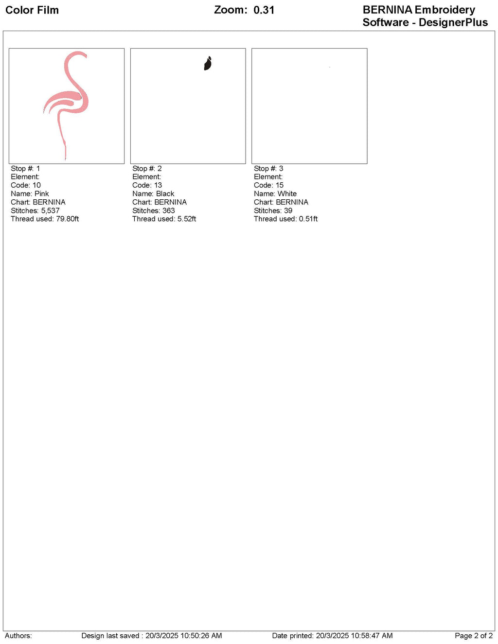 Flamingo Silhouette Machine Embroidery Designs – 5 Sizes