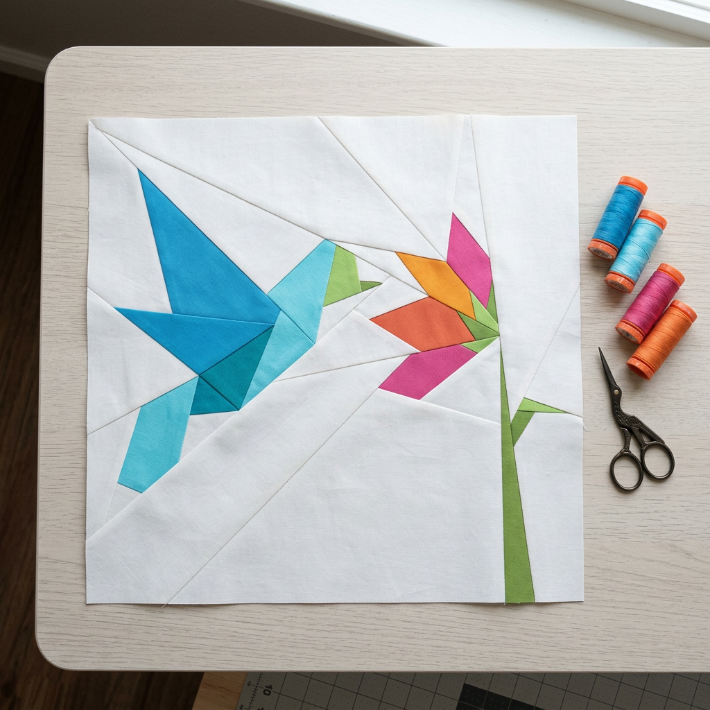 12 Flower Foundation Paper Piecing Pattern Bundle | PDF Quilt Patterns