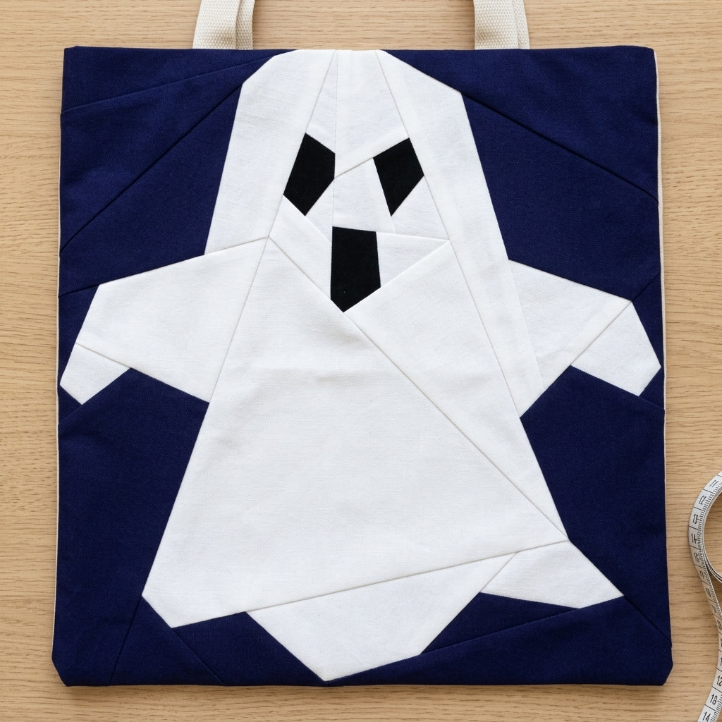 Ghost FPP Quilt Block Pattern – PDF Download | 4 Sizes Included