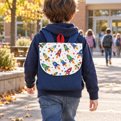 Backpack Sewing Pattern PDF, Flap Rucksack Sewing Pattern in 2 Sizes, Canvas Laptop and School Backpack with Zipper Pockets